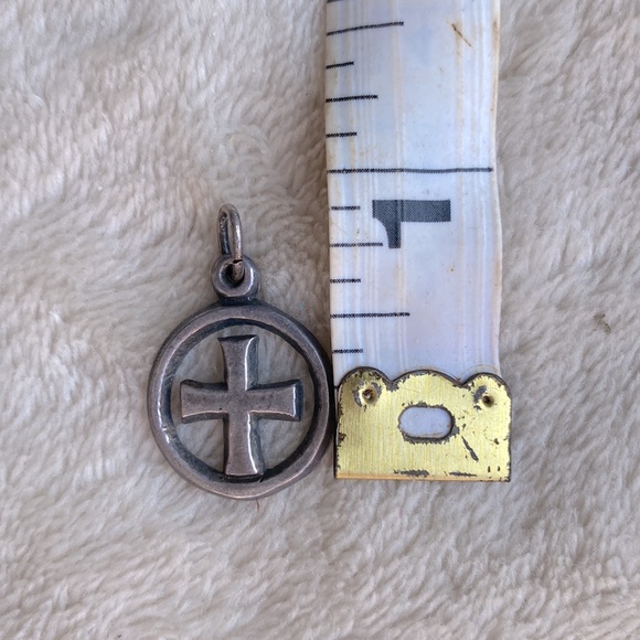 Sterling Cross Pendant - Picture 3 of 3